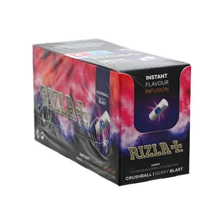 RIZLA BERRY BLAST EXTRA SLIM FILTER TIPS - 24 PACK