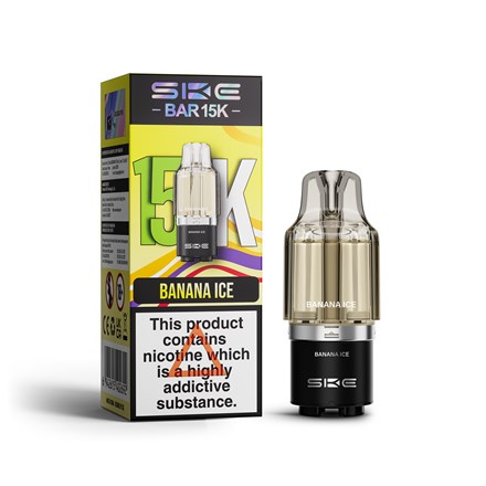 SKE BAR 15K PREFILLED POD - BANANA ICE