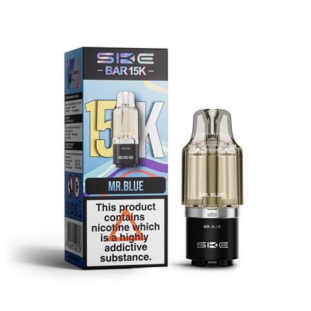 SKE BAR 15K PREFILLED POD - MR BLUE