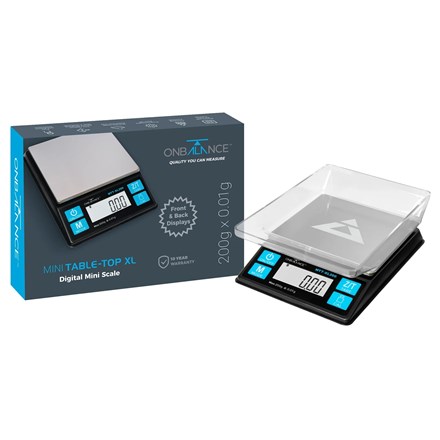 ON BALANCE MINI TABLE-TOP XL SCALE 200G X 0.01G