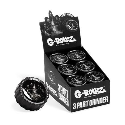 G-ROLLZ - COLLECTOR 3-PART GRINDER 53MM WIZARD DESIGN