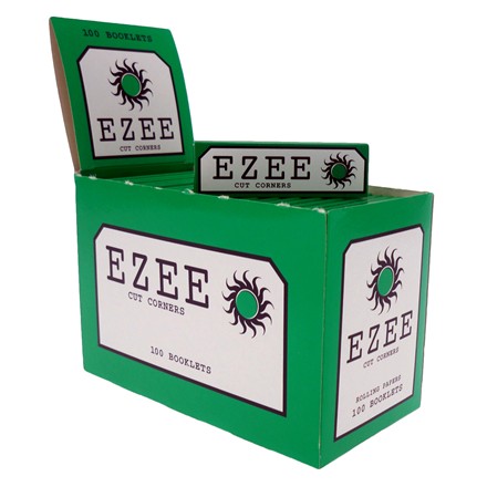 EZEE GREEN REGULAR SIZE PAPERS - 100 PACK