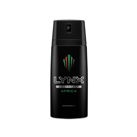 LYNX - BODY SPRAY AFRICA - 150ML - 6 PACK