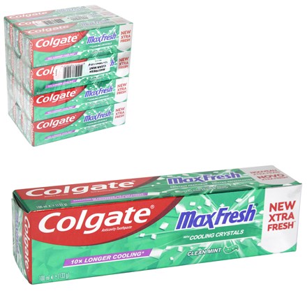 COLGATE - MAX FRESH CLEAN MINT TOOTHPASTE - 100ML