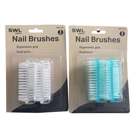 SWL - 2PCS NAIL BRUSHES