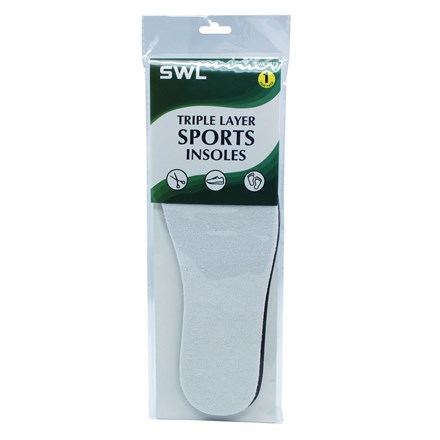 SWL - TRIPLE LAYER SPORTS INSOLES - 1 PAIR