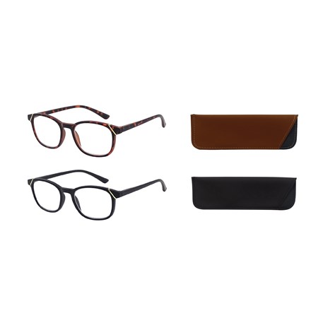 SUPERLENS -PLASTIC READING GLASSES +3.00 -2 ASSTD