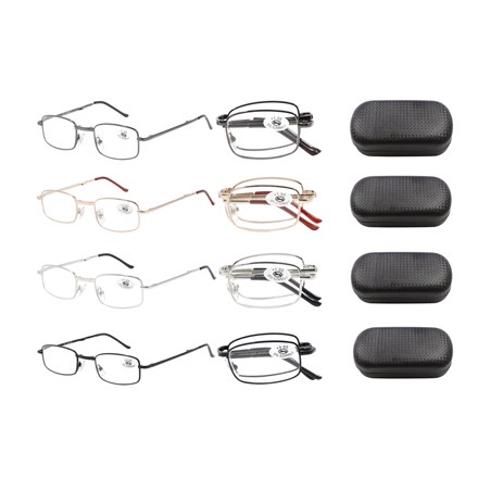 SUPERLENS- FOLDING READING GLASSES +2.00 -4 ASSTD