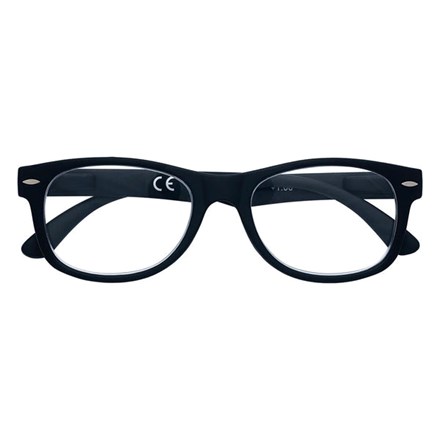 ZIPPO - PLASTIC READING GLASSES +2.50 BLACK