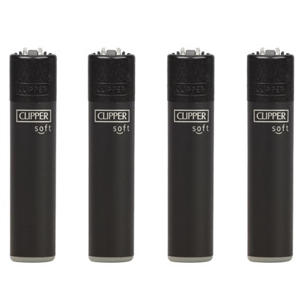 CLIPPER CLASSIC SOFT TOUCH BLACK - 40 PACK
