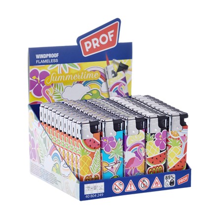 PROF WINDPROOF LIGHTER- SUMMERDREAM - 50PACK