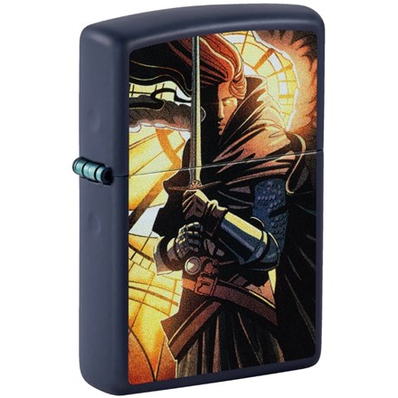 ZIPPO - MEDIEVAL WARRIOR DESIGN