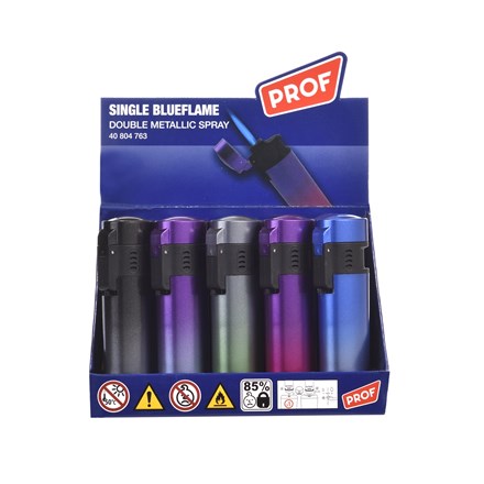 PROF - SINGLE BLUEFLAME GRADIENT METALLIC LIGHTER