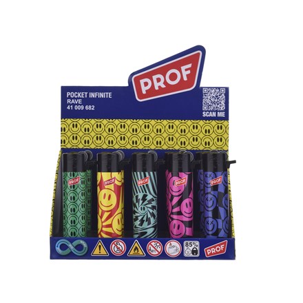 PROF - RAVE REFIL ROUND FLINT - 25 PACK