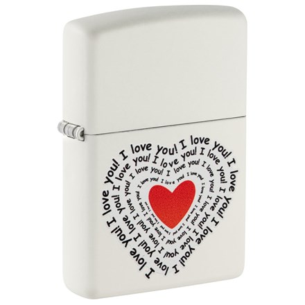ZIPPO - 214 I LOVE YOU DESIGN