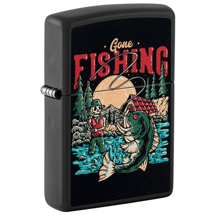 ZIPPO - 218 GONE FISHING DESIGN