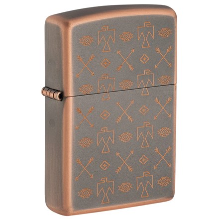 ZIPPO - 49839 INDIAN PATTERN DESIGN