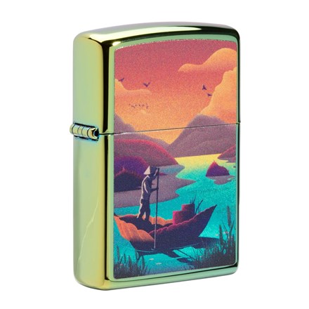 ZIPPO - 49191 LEAF BOATING DESIGN