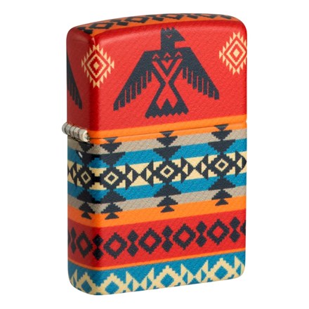 ZIPPO - 49352 TRIBAL INDIGENOUS HAWK DESIGN