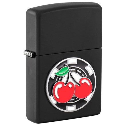 ZIPPO - 218 POKER CHIP WITH CHERRIES