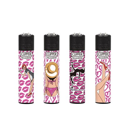 CLIPPER PRINTED FLINT - SUPER SEXY - 48 PACK