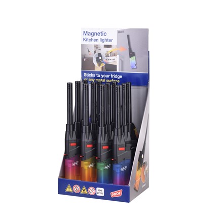 PROF - MULTIPURPOSE UTILITY LIGHTER  WITH MAGNET AND BOTTLE OPENER