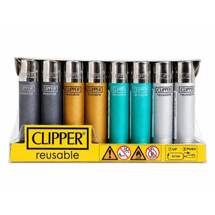 CLIPPER PRINTED FLINT - METALLIC MIX 1 - 48 PACK
