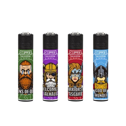 CLIPPER PRINTED FLINT - KINGS OF VALHALA - 48 PACK