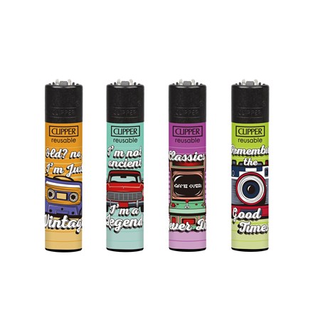 CLIPPER PRINTED FLINT - BE YOURSELF 1 - 48 PACK