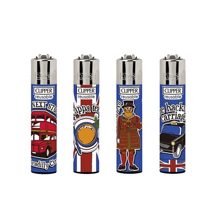 CLIPPER PRINTED FLINT - LONDON 56 - 48 PACK