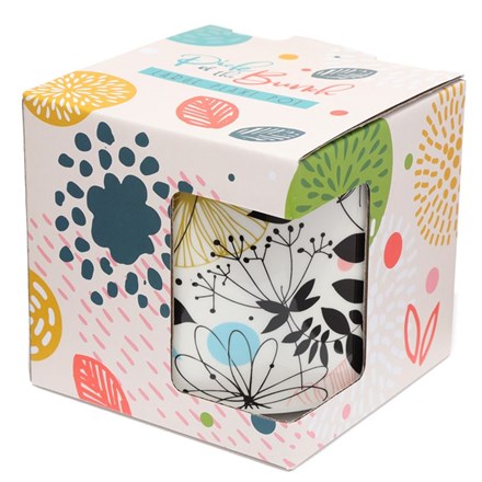WISEWOOD BOTANIC CERAMIC INDOOR PLANT POT - LARGE