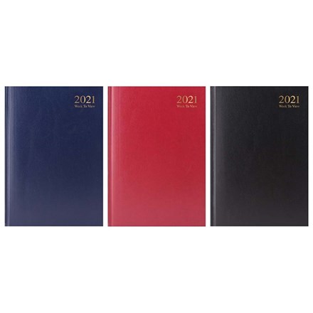 2021 A5 DIARY - WEEK TO WEEK VIEW