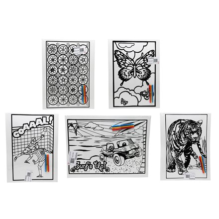 LARGE COLOURING BOARD