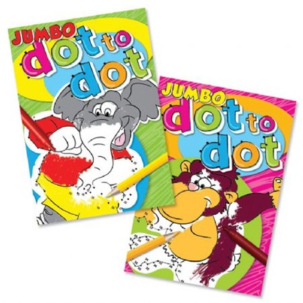 SUPER JUMBO DOT TO DOT BOOK