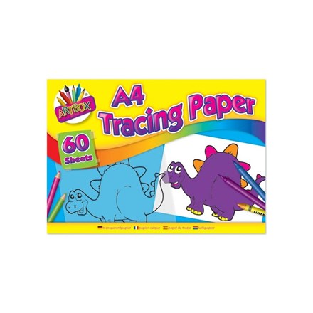 ARTBOX - A4 TRACING PAPER PAD - 60 SHEETS