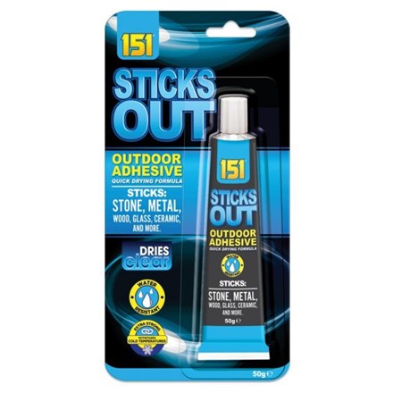 151 - STICKS OUT OUTDOOR ADHESIVE GLUE - 50G