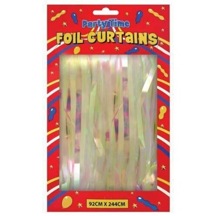 FOIL DOOR CURTAIN IRIDESCENT