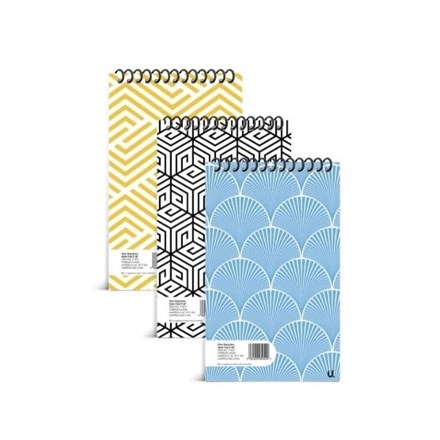 GEO REPORTERS NOTE PAD 5''X8'' - 3ASST
