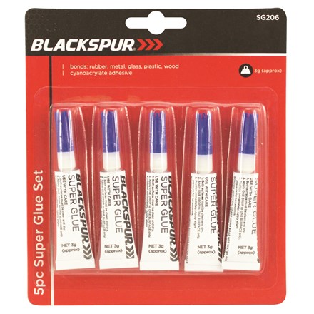 BLACKSPUR - SUPER GLUE SET - 5PC
