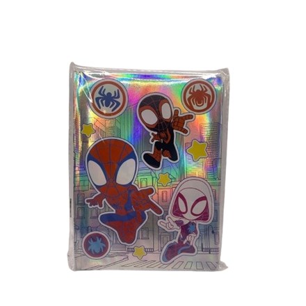 SPIDEY & FRIENDS METALLIC NOTEBOOK