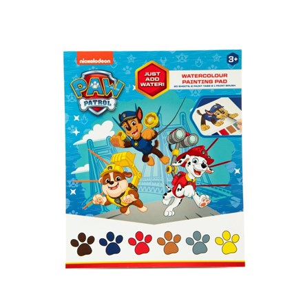 PAW PATROL WATERCOLOUR PAD - BOYS