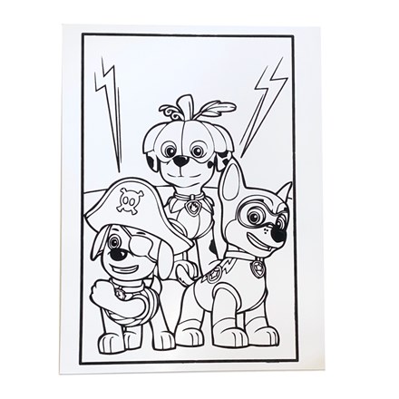LARGE COLOURING BOARD - PAW 1