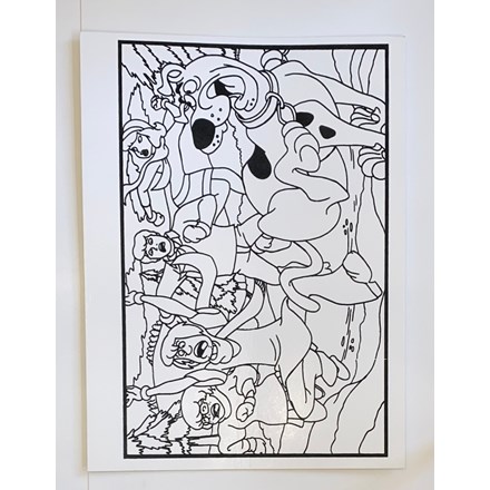 LARGE COLOURING BOARD - S. DOG RUN
