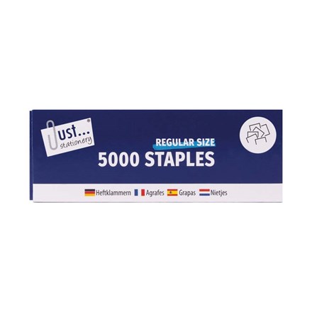 JUST STATIONERY  - 5000 REGULAR SIZE STAMPLES
