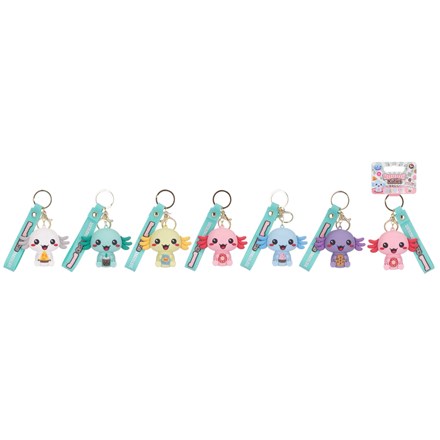 3D SNAXOLOTL KEYCHAIN WITH STRAP 6.5CM
