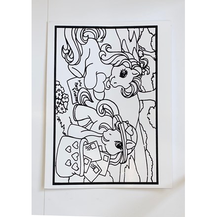 LARGE COLOURING BOARD - PONY 2