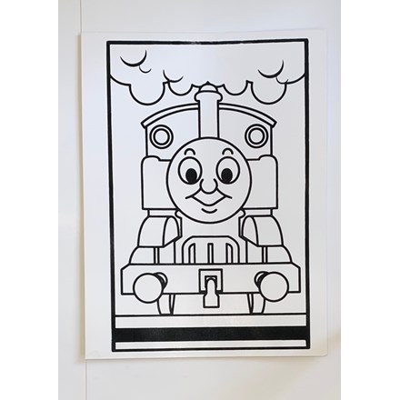 LARGE COLOURING BOARD - BIG TRAIN