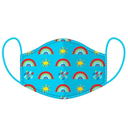 REUSABLE FACE MASK - RAINBOW - SMALL SIZE