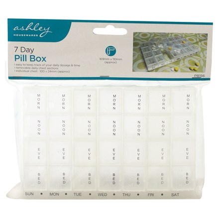 ASHLEY - 7 DAY PILL BOX