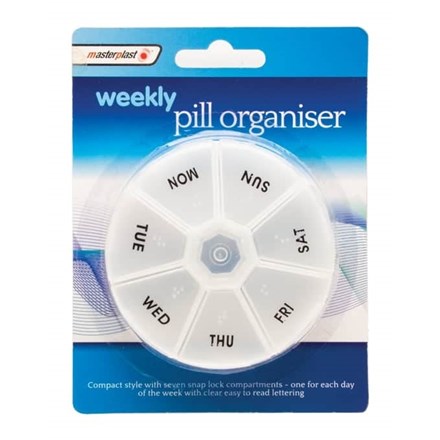 MASTERPLAST - WEEKLY PILL BOX